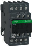  Schneider Electric, TeSys D, LC1DT40F7, Mágneskapcsoló, 40A (400V, AC1), 4 pólus, 4 Záró főérintkező, 110V AC 50/60 Hz vezerlés, csavaros csatlakozás, TeSys D (Schneider LC1DT40F7) (LC1DT40F7)