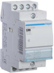  Hager Csendes moduláris kontaktor 25A, 3 Záró + 1 Nyitó érintkező, 24V AC/DC 50 Hz (Hager ESD428S) (ESD428S)