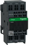  Schneider Electric CAD323F7, Segédkontaktor 10A, 110V AC 50/60 Hz vezerlés, 3 Záró + 2 Nyitó érintkező, rugós csatlakozás (Segédkapcsoló CAD323F7) (CAD323F7)