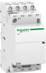  Schneider Electric, Moduláris kontaktor 25A, 4 Nyitó érintkező, 220-240V AC 50 Hz (Schneider A9C20837) (A9C20837)