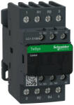  Schneider Electric, TeSys D, LC1D188U7, Mágneskapcsoló, 32A (400V, AC1), 4 pólus, 2 Záró + 2 Nyitó főérintkező, 240V AC 50/60 Hz vezerlés, csavaros csatlakozás, TeSys D (Schneider LC1D188U7) (LC1D188U