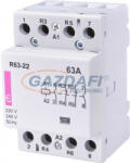 ETI 002463470 R63-22 230V AC moduláris mágneskapcsoló, 63A, 3 modul, 2xZ+2xNy (2xNO+2xNC) érintkező