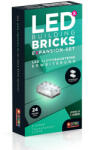 Open Brick Source Jucarie - Seturi de constructie cu lumini Stax - Extensie transparent (24 piese) (S-21002) - delphionline