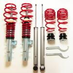 JOM Регулируемо окачване Audi A2 / Seat Cordoba, Ibiza / Skoda Fabia I / VW Polo (2002-2009) - червено (GF200185)