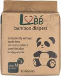Monkey Mum® Scutece de unică folosință din bambus XL (13 - 18 kg) (P00919)