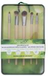 EcoTools Brush Daily Defined Eye Kit pensule Pensulă pentru eyeliner 1 buc + pensulă pentru fard de pleoape 4 buc + cutie de metal pentru femei