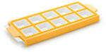 Tescoma 630877 Delícia négyzetes ravioli tészta készítő forma, 10 lyukú, műanyag, 27x11x2 cm, sárga-fehér (DELÍCIA Négyzetes ravioli forma, 10 db (630877.00))