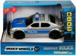 Sunman Masina de politie cu lumini si sunete Maxx Wheels, 1: 20, Gri