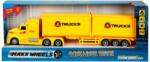 Sunman Masina de transportat containere cu lumini si sunete Maxx Wheels, 1: 50, Galben