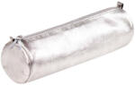 Clairefontaine Penar cilindric din piele Cuirise, Clairefontaine Silver (SKE039) Penar