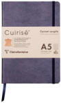 Clairefontaine Notebook cu copertă moale din piele Cuirise, A5, Clairefontaine Oil (CAI200)