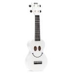 Mahalo -U-SMILE-WT Szoprán ukulele, fehér
