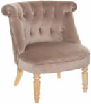 Home Deco Factory Retro design fotel (bézs) (157189D)