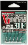 Decoy Jig DECOY VJ-31F Violence Jighead Nr. 1/0, 1.4g, 5buc/plic (816905)