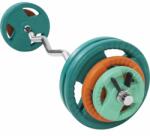 Gorilla Sports 35 kg súlyzó szett rugós zárral (100761-00009-0036) - kokiskashop