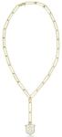 Fossil Colier Fossil Sutton Mother of Pearl Shield JF04365710
