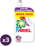 Ariel INGYENES SZÁLLÍTÁS - Ariel Folyékony mosószer Color Clean & Fresh, 3x4, 5 liter (270 mosás) - pelenka