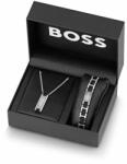 HUGO BOSS Modern férfi ékszerkészlet Sakis 1570151 (nyaklánc, karkötő)