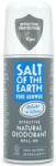 Crystal Spring Deodorant roll-on pentru barbati cu vetiver si citrice Salt Of The Earth Pure Armour, 75 ml, Crystal Spring