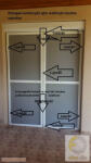 Redőnydiszkont 3. Szúnyogháló ajtó szett - egyedi méretre gyártott (POLIKARBONÁT BETÉTTEL) - KÉTOLDALRA NYÍLÓ SZÚNYOGHÁLÓ AJTÓ (rd994049)