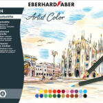 EBERHARD Színes ceruza készlet 24db-os fém dobozban ARTIST COLOR (E516124) (E516124)