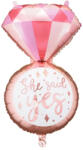PartyDeco S. r. o Gyémántot megformáló fólia lufi, 72 cm