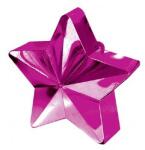 amscan Léggömbsúly, nehezék 170g csillag forma, Magenta (LUFI159188)