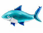 Partydeco Óriás lufi 40" 92cm cápa, shark (LUFI825263)