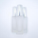 BODICO FAIRY" parfümszóró * matt üveg * opál * ezüst színű, fém szórófejjel és kupakkal, 30 ml (1135-1)