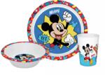Halantex Disney Mickey Yes étkészlet, micro műanyag szett Dobozban (NVT840197)