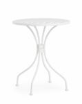 Bizzotto Masa otel alb Lizette 60x71 cm (0802969)