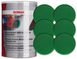 SONAX 493541 Polierschwamm Grün 80 Medium, polírozó korong közepesen kemény, 6db (493541) - olaj