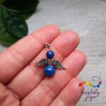 Kristály Jóga Shop Lapis lazuli ásvány angyal medál