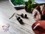 Kristály Jóga Shop Zebra jáspis 8 mm-es ásvány fülbevaló