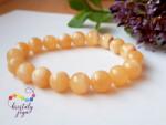 Kristály Jóga Shop Narancskalcit 10 mm-es ásvány karkötő