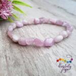 Kristály Jóga Shop Kunzit nugget karkötő