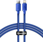 Baseus crystal shine series fast charging data cable USB Type C to Lightning 20W 1.2m blue (CAJY000203)