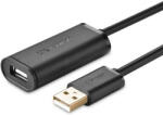 UGREEN active cable USB 2.0 extension cable 480 Mbps 10 m black (US121 10321)