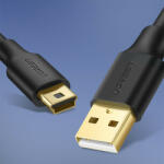 UGREEN 5 pin gold-plated USB cable - mini USB 0.5m black (US132)