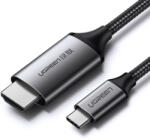 UGREEN cable HDMI cable - USB Type C 4K 60 Hz 1.5 m black-gray (MM142 50570)