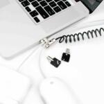 Maclocks Cablu de blocare universal cu cheie Maclocks 1, 8 m (CL15) (CL15) Securitate laptop