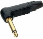 Neutrik NP2RX-B 6, 3-as monó jack dugó, pipás