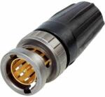 Neutrik NBNC75BLP7 Rear Twist BNC lengő dugó