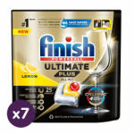 Finish Ultimate Plus All in 1 - Lemon mosogatógép kapszula 7x25 db