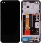 Oppo 4904261 Gyári Oppo A92s / Reno4 Z 5G fekete LCD kijelző érintővel kerettel előlap (4904261)