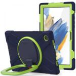 Tech-Protect TP0522 Tech-Protect X-Armor Samsung Galaxy A8 tablet tok, kék-zöld (Navy/Lime) (TP0522)