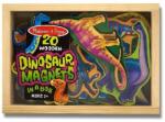 Melissa & Doug - Dinozauri din lemn cu magneti Melissa and Doug (MD0476)