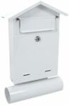 Damech Cutie postala, cu loc pentru ziar, alb, format B6, 23x7x37.5 cm, Damech (SW02TA) - artool