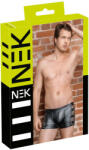 NEK - szegecses, cipzáras boxer (fekete) - szexaruhaz
