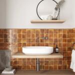 Equipe Cerámicas 10x10 EQUIPE Hanoi Burnt Red Fényes BARNA Csempe